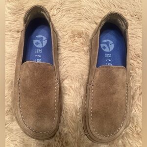 Birkenstock Gray Taupe Utti Slip-On Shoes
